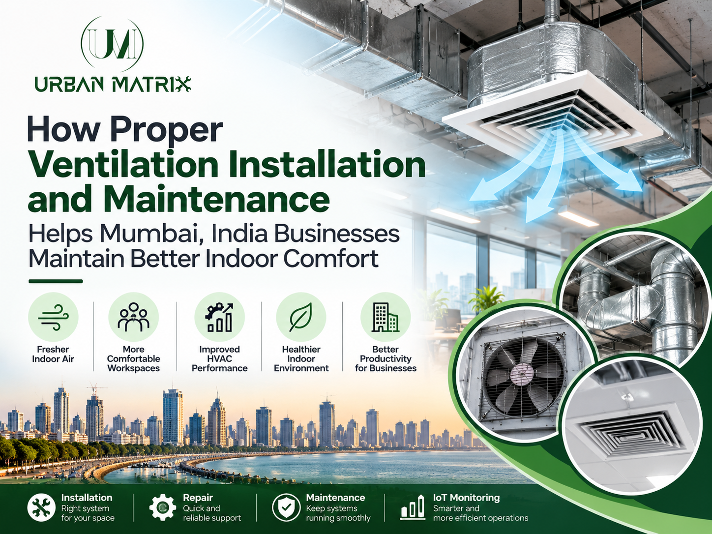 Commercial AC repair in Mumbai, India | Urban-Matrix